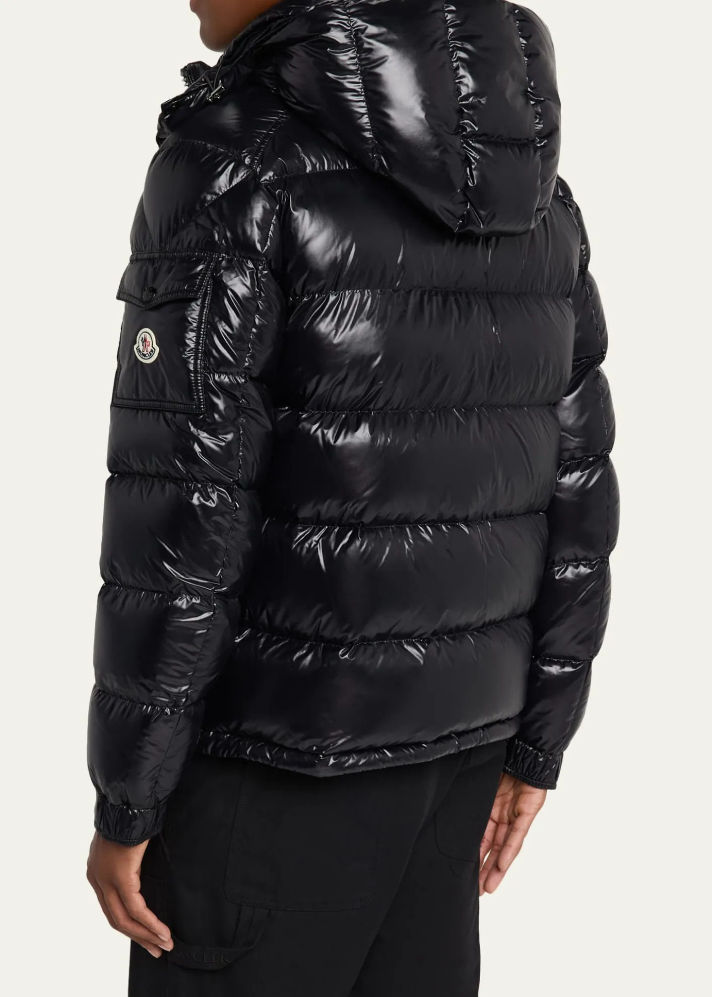 MonclerMen's Maya Hooded Short Down Puffer Jacket