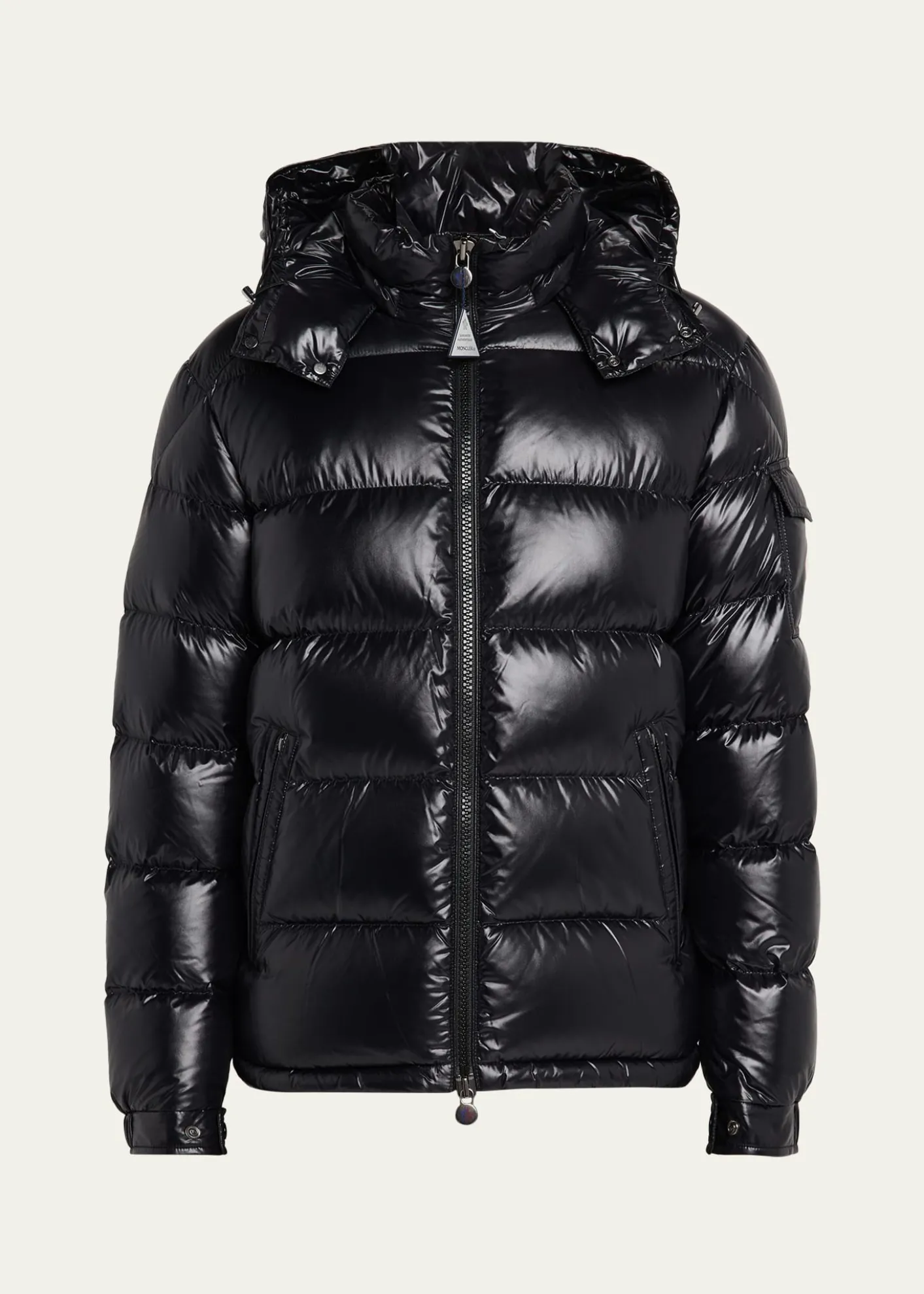MonclerMen's Maya Hooded Short Down Puffer Jacket