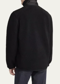 MonclerMen's Teddy Boucle Full-Zip Jacket