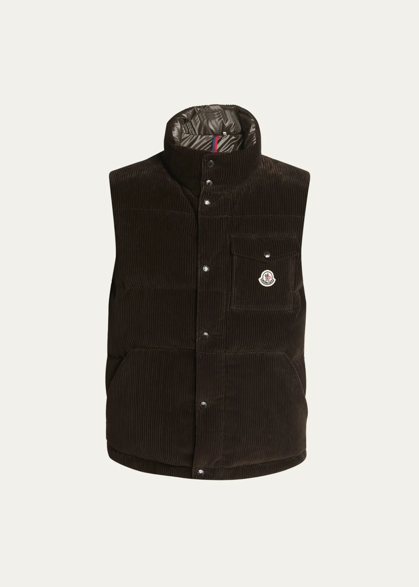 MonclerMen's Agen Full-Zip Corduroy Vest