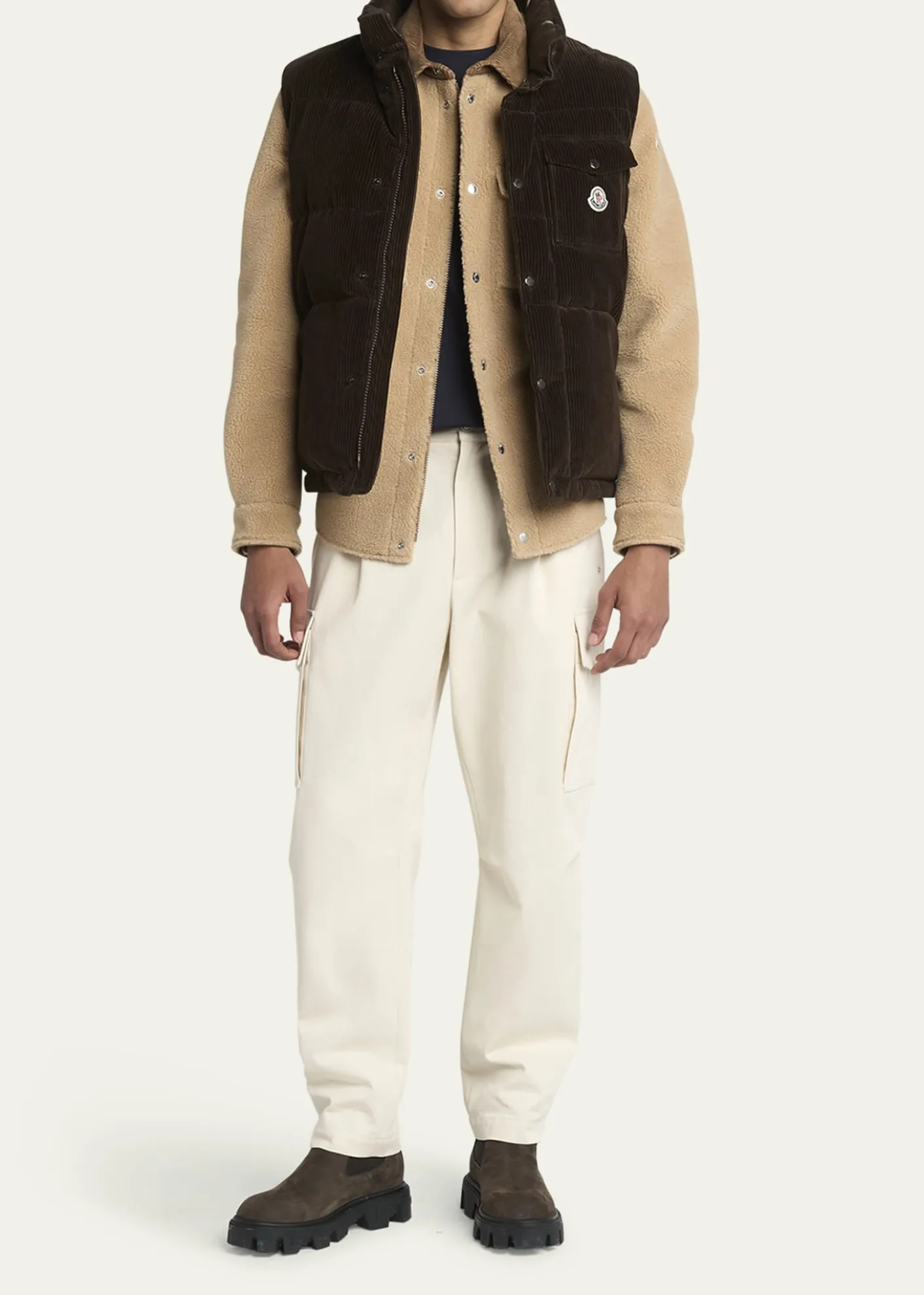 MonclerMen's Agen Full-Zip Corduroy Vest