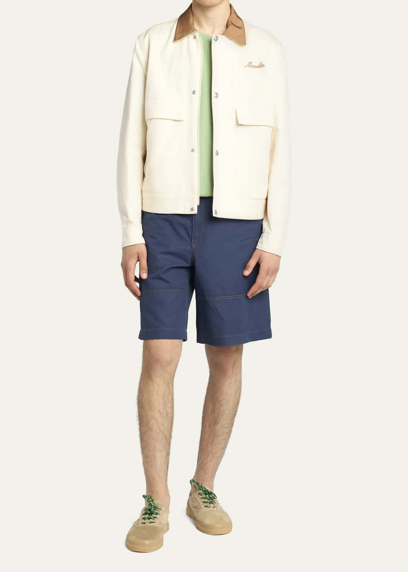 MonclerMen's Anchor Cotton Pocket T-Shirt