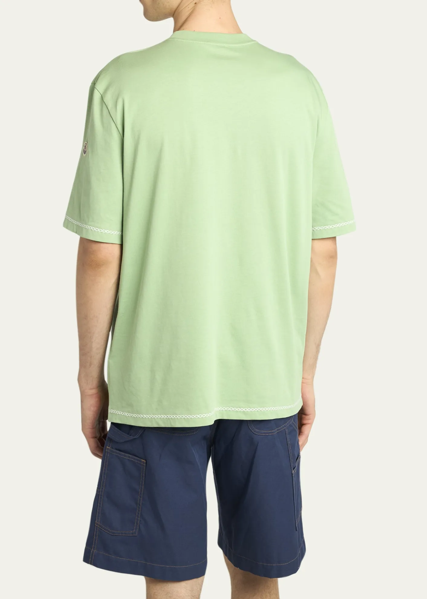 MonclerMen's Anchor Cotton Pocket T-Shirt