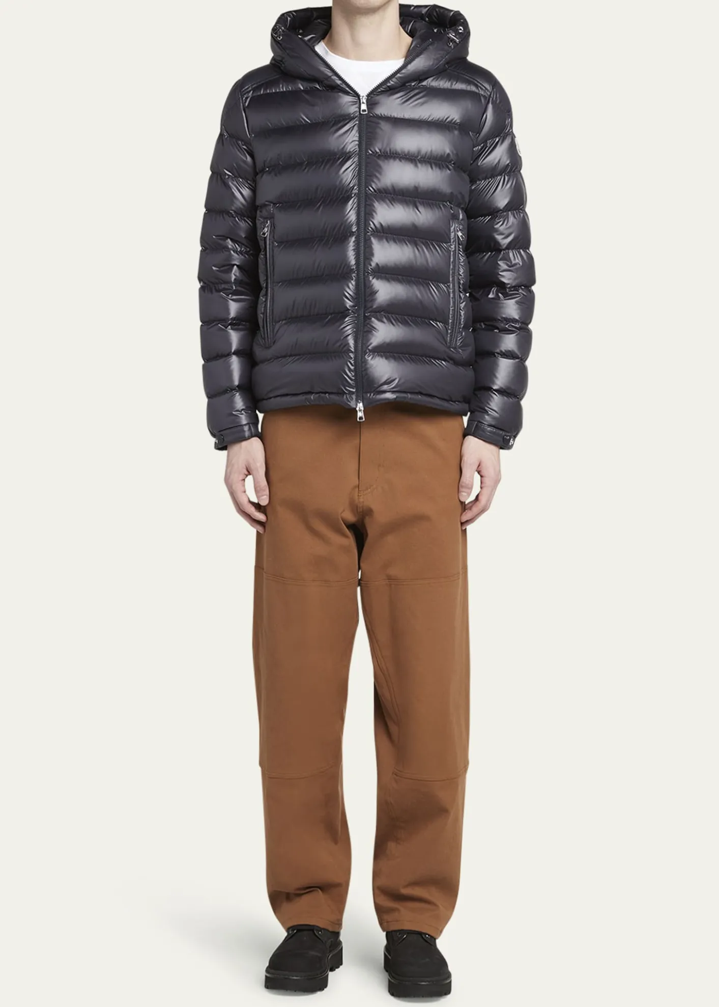 MonclerMen's Besines Hooded Down Jacket