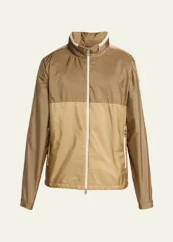 MonclerMen's Bicolor Nylon Full-Zip Jacket