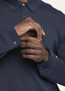 MonclerMen's Cashmere Long-Sleeve Polo Shirt