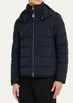 MonclerMen's Cecaud Hooded Short Down Jacket