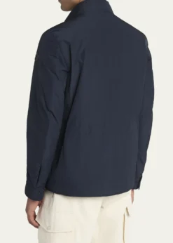 MonclerMen's Edit Navy Brieuc Jacket