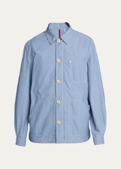 MonclerMen's Elorn Chambray Shirt Jacket