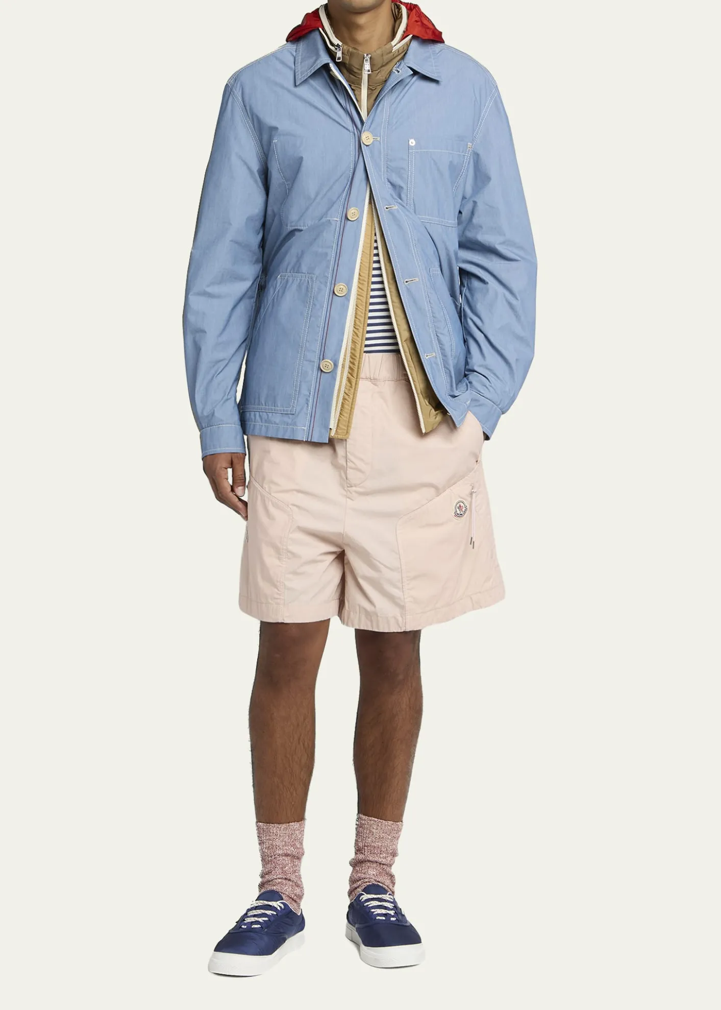 MonclerMen's Elorn Chambray Shirt Jacket