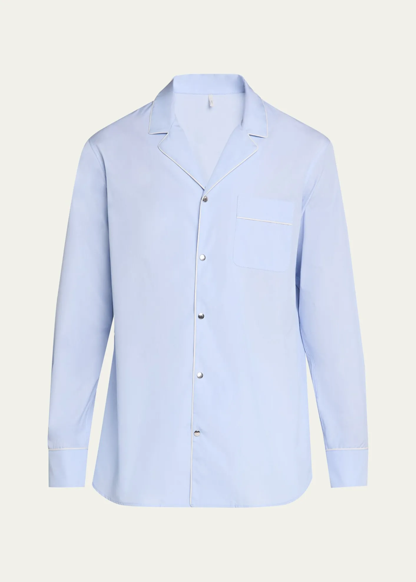 MonclerMen's Fil-a-Fil Cotton Long-Sleeve Shirt