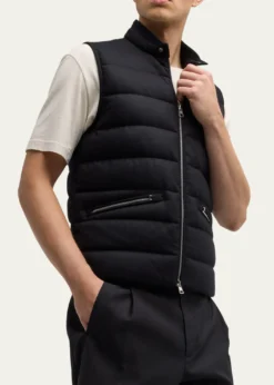 MonclerMen's Gallienne Cashmere-Blend Down Vest