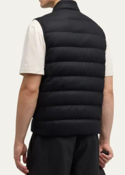 MonclerMen's Gallienne Cashmere-Blend Down Vest
