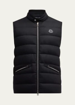 MonclerMen's Gallienne Cashmere-Blend Down Vest