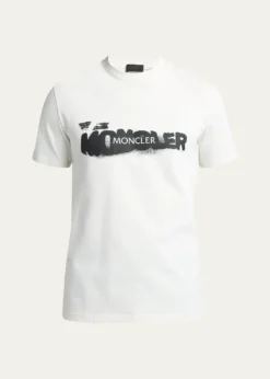 MonclerMen's Graffiti Logo Graphic T-Shirt