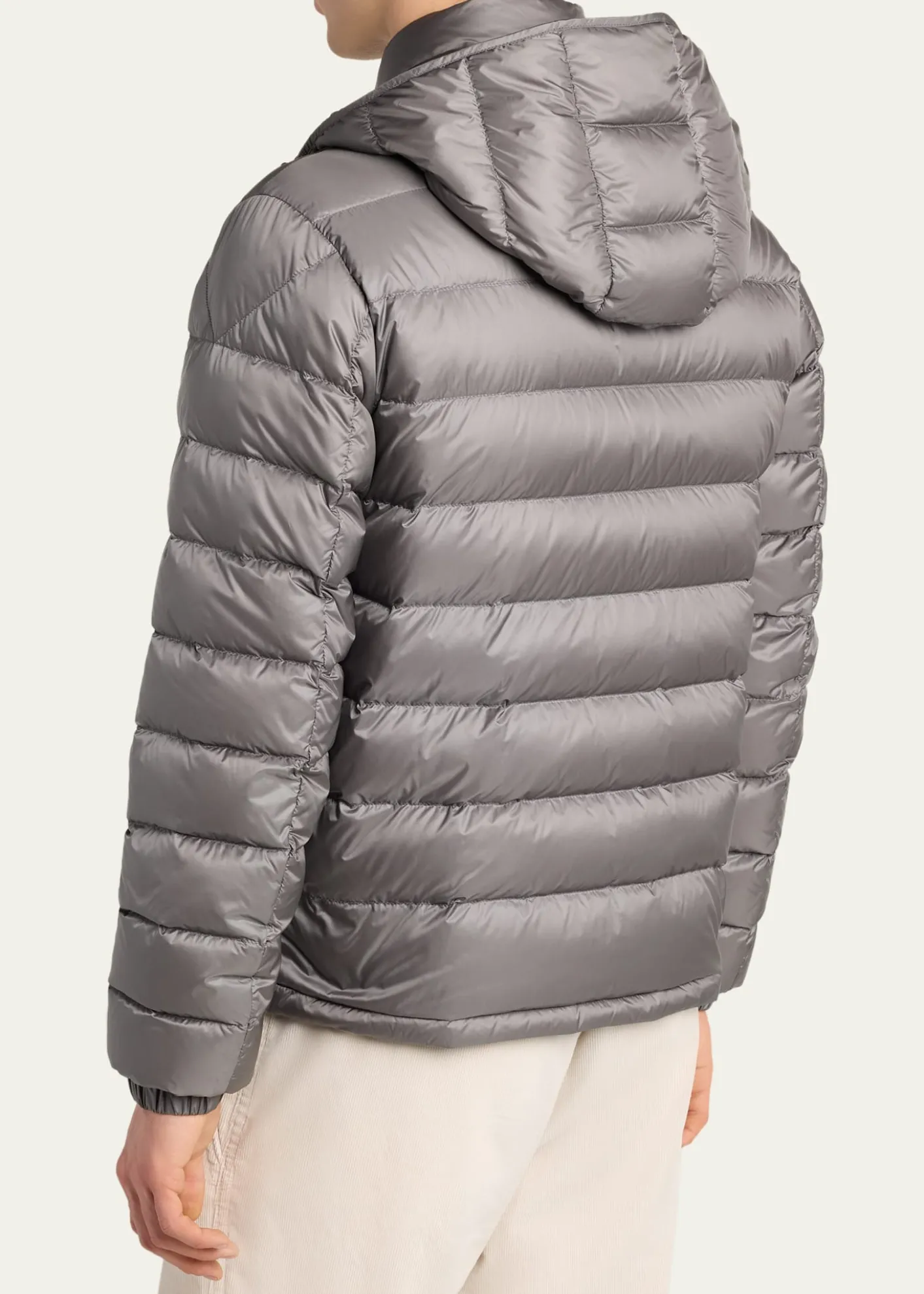 MonclerMen's Hood Logo Puffer Jacket