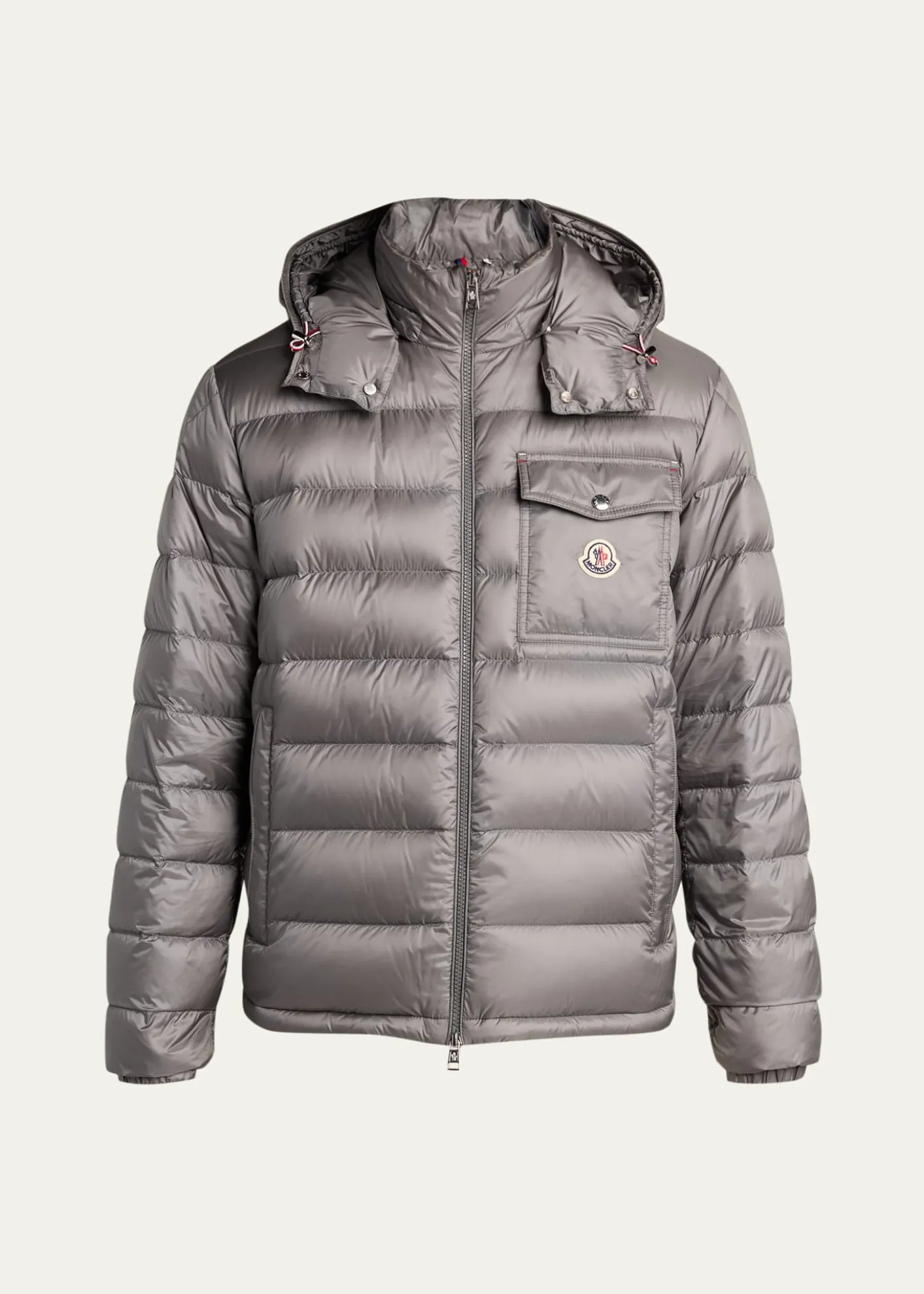 MonclerMen's Hood Logo Puffer Jacket