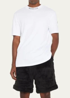 MonclerMen's Logo-Neck T-Shirt