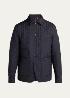MonclerMen's Logo Quilted Jacket