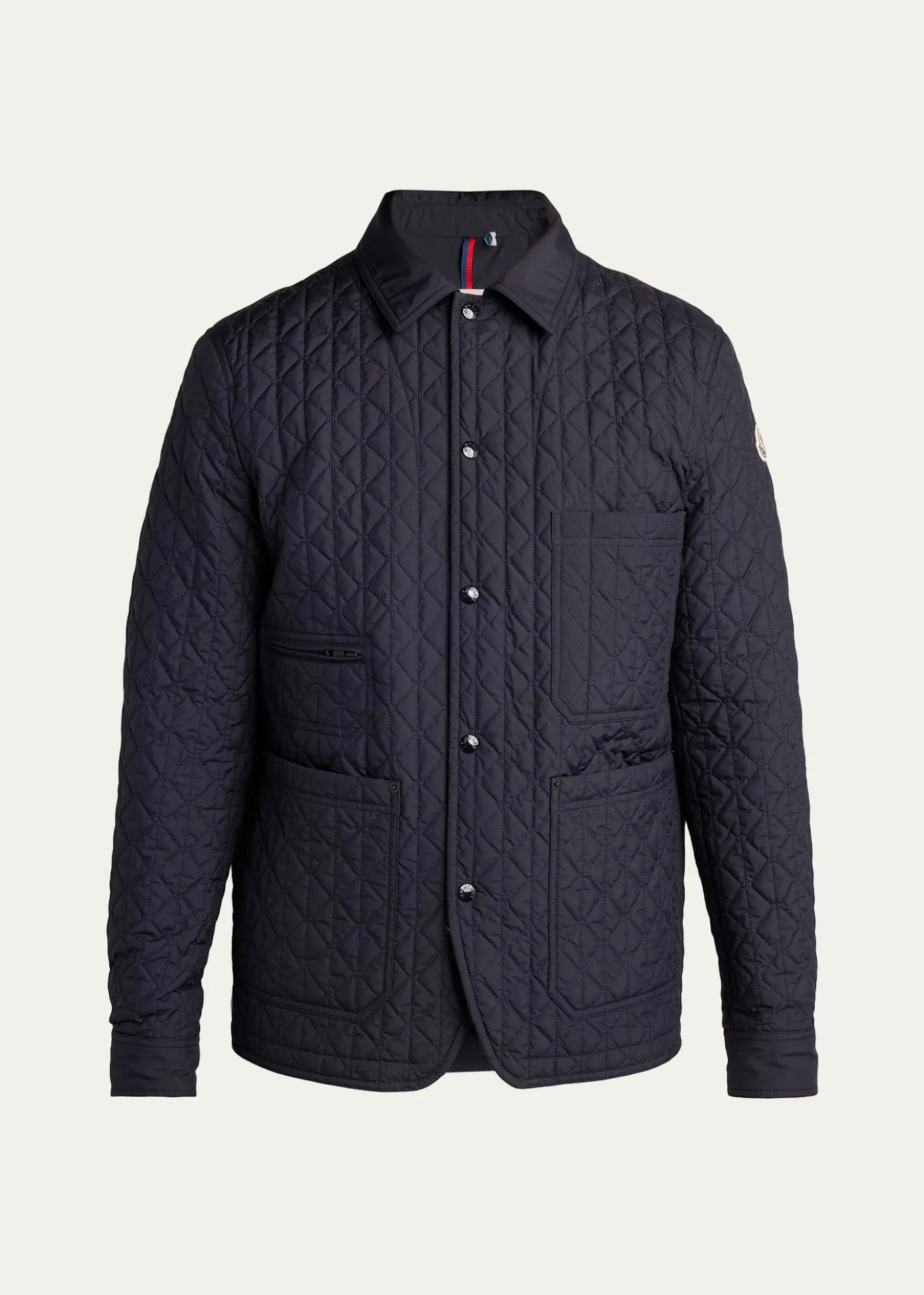 MonclerMen's Logo Quilted Jacket