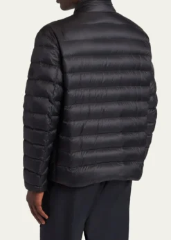 MonclerMen's Mackinac Diagonal-Quilted Down Biker Jacket