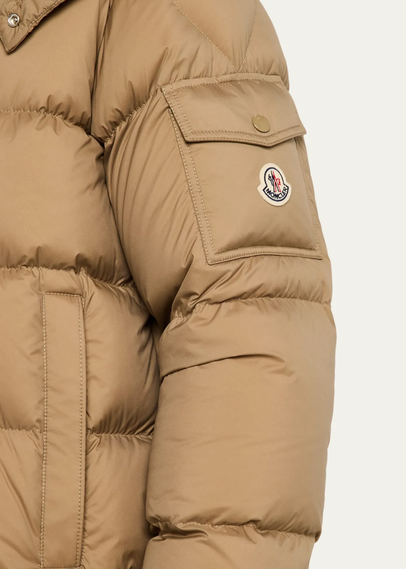 MonclerMen's Maya Hooded Short Down Puffer Jacket