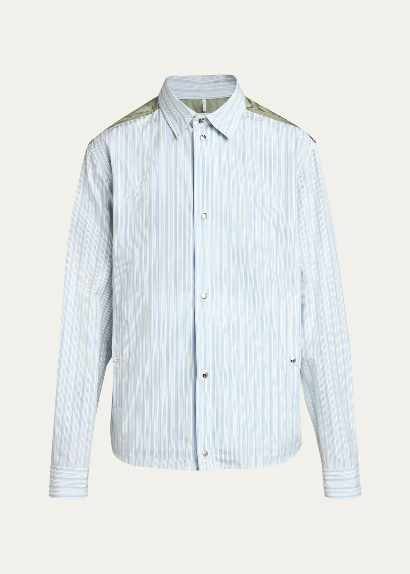 MonclerMen's Mixed-Media Shirt Jacket