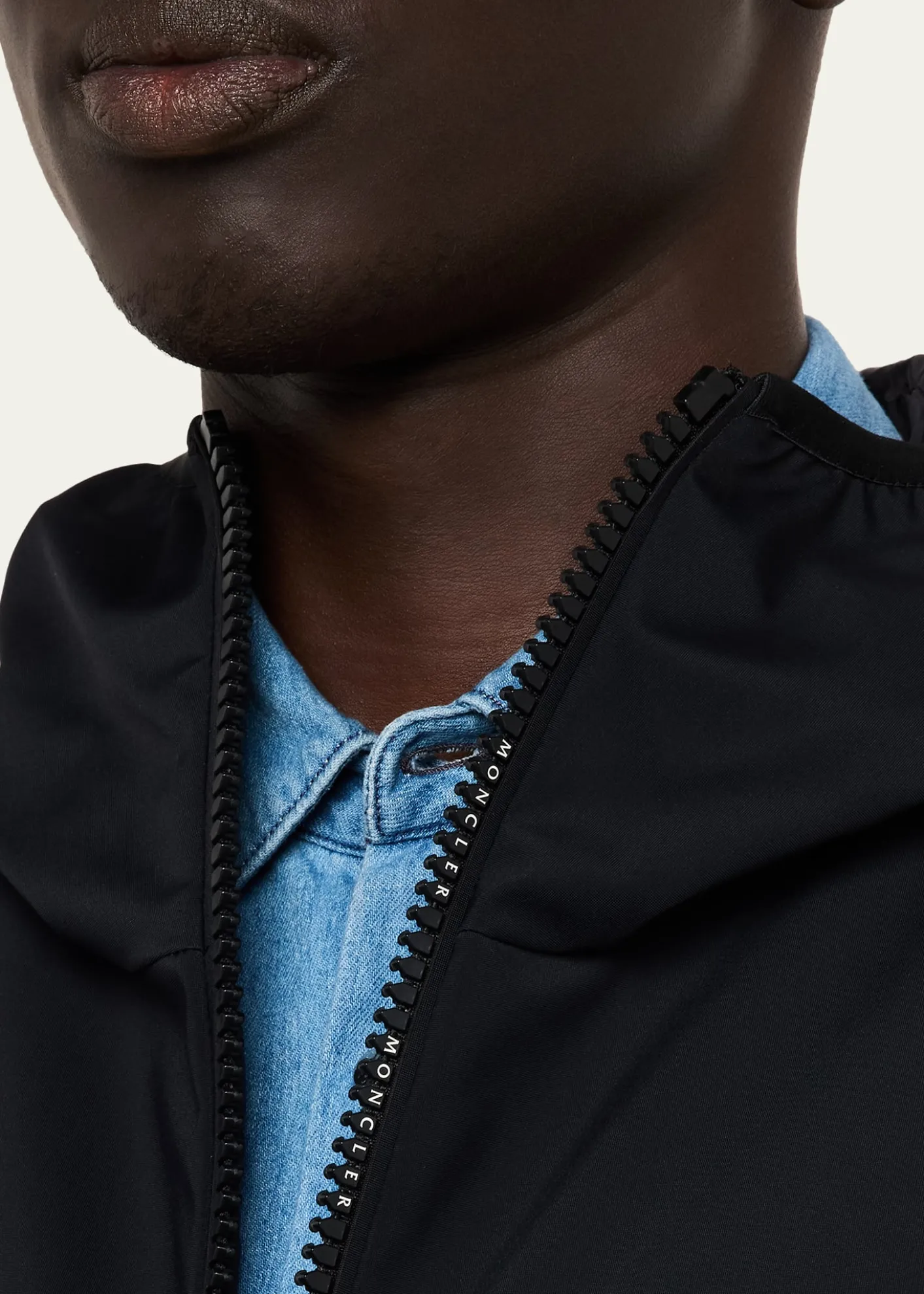 MonclerMen's Nylon Hooded Jacket