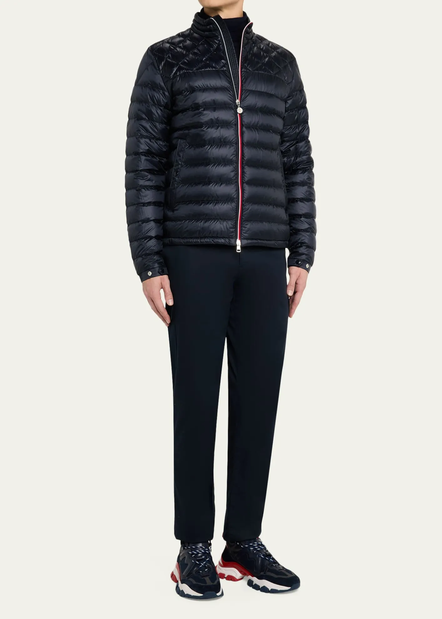 MonclerMen's Quilted Nylon Jacket