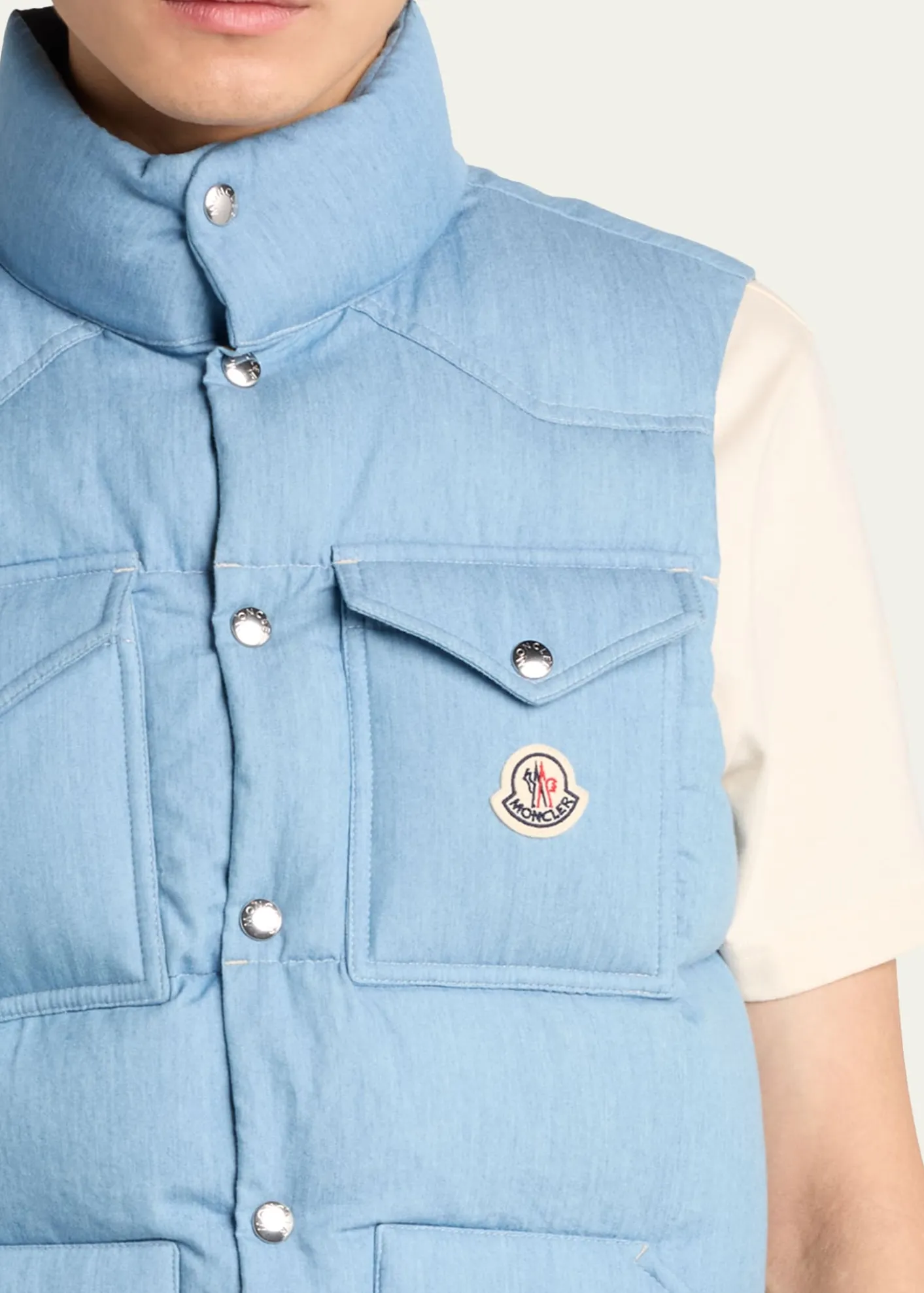 MonclerMen's Quilted Puffer Vest