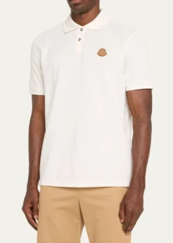MonclerMen's Small Logo Polo Shirt