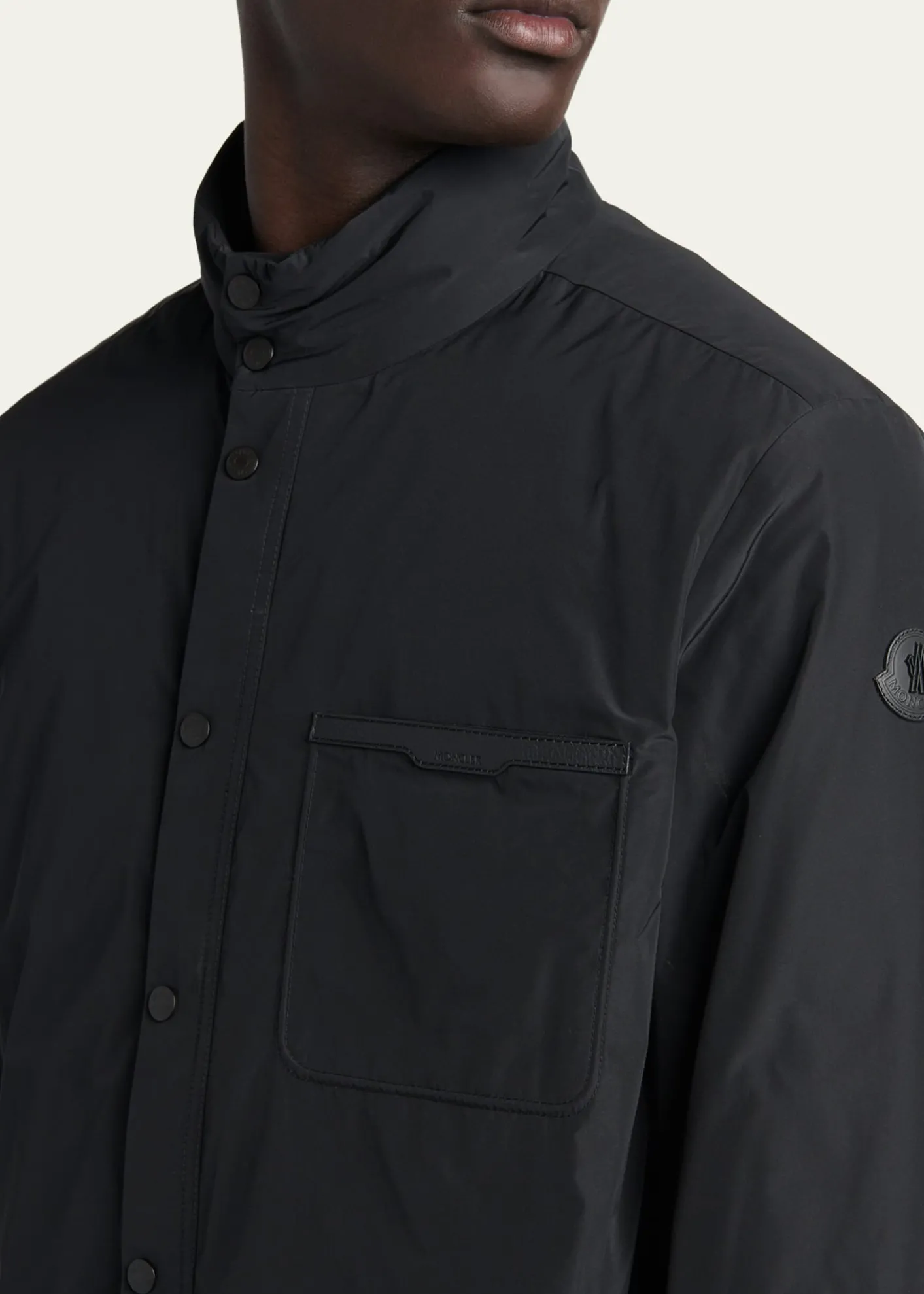 MonclerMen's Snap-Front Down Jacket
