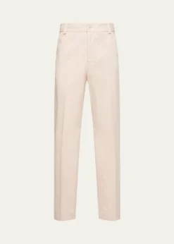 MonclerMen's Tailored Stretch Cotton Straight-Leg Pants