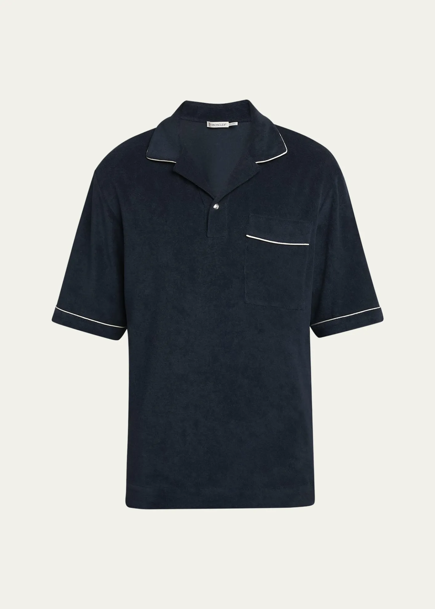 MonclerMen's Terry Polo Shirt