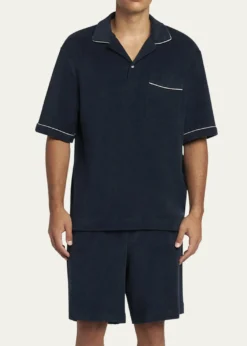 MonclerMen's Terry Polo Shirt