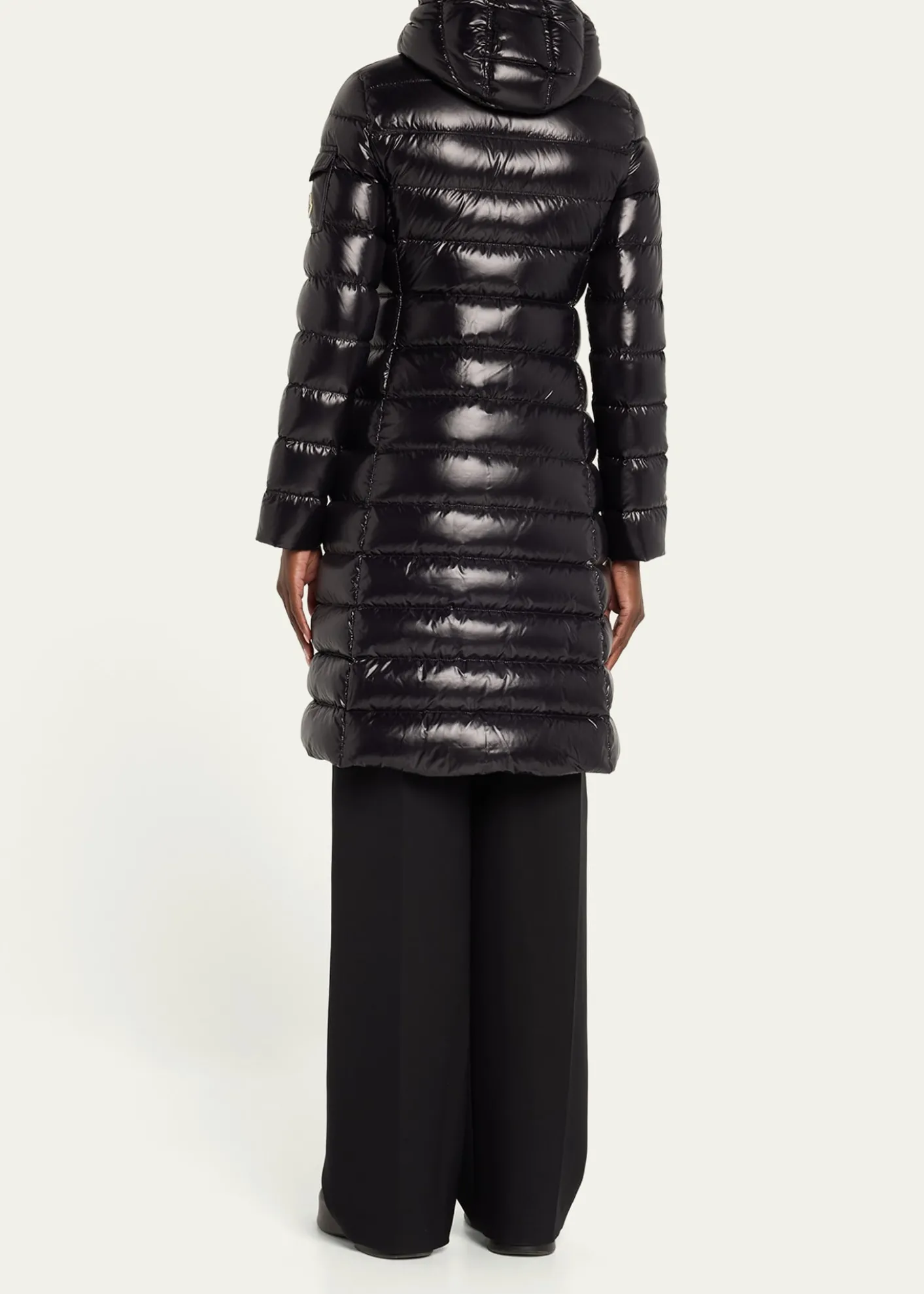 MonclerMoka Long Puffer Coat
