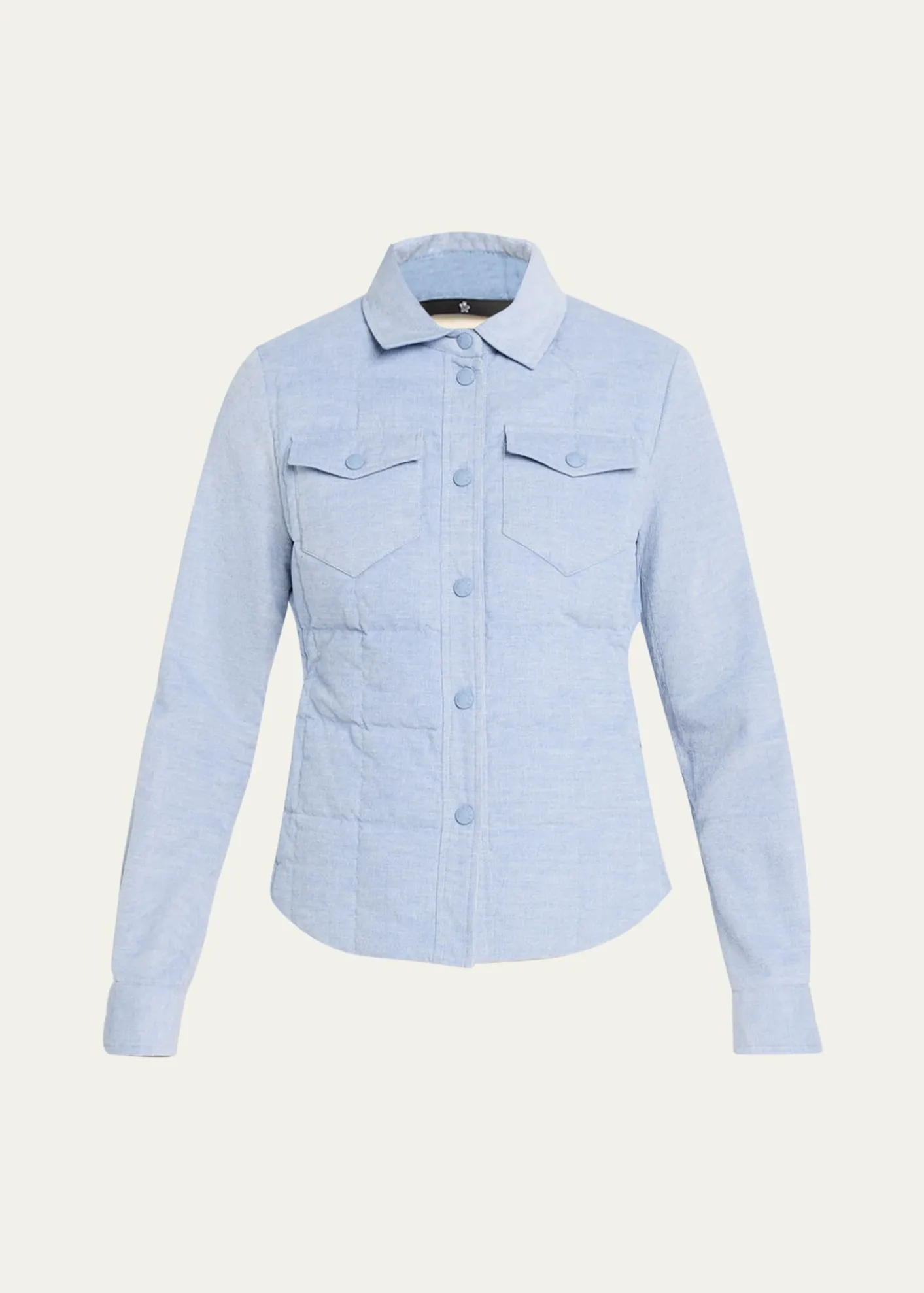 MonclerNangy Corduroy Down Shirt Jacket