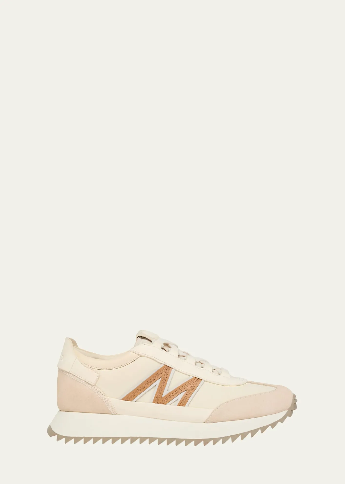 MonclerPacey2 Suede and Nubuck Low-Top Sneakers