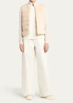 MonclerPadded Teddy & Wool Cardigan