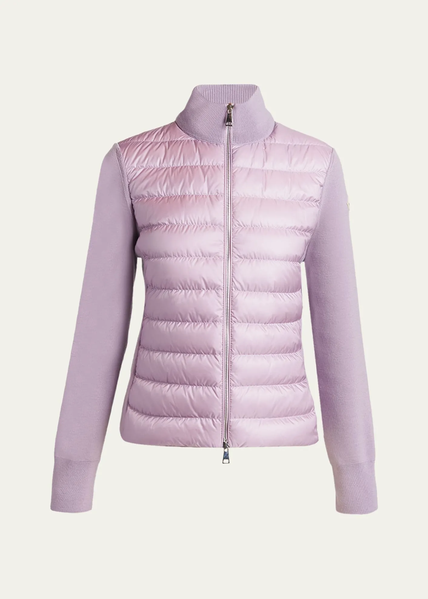 MonclerPadded Wool Zip-Up Cardigan