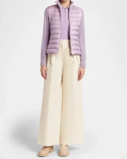 MonclerPadded Wool Zip-Up Cardigan
