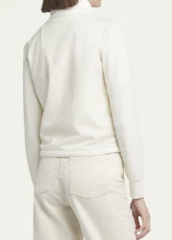MonclerQuilted Nylon Zip-Up Cardigan