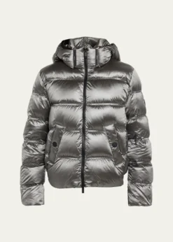 MonclerQuilted Short Down Jacket