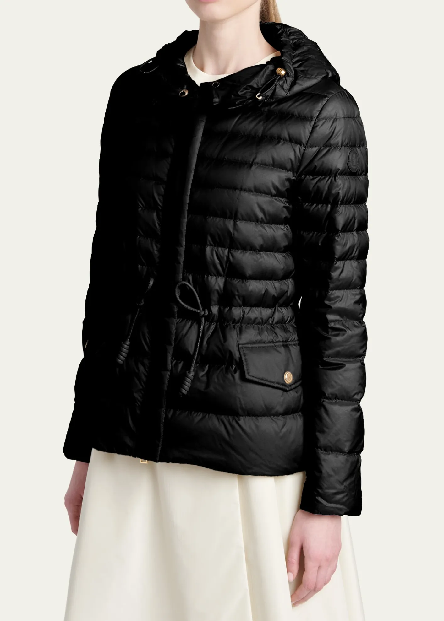 MonclerRaies Hooded Short Down Jacket