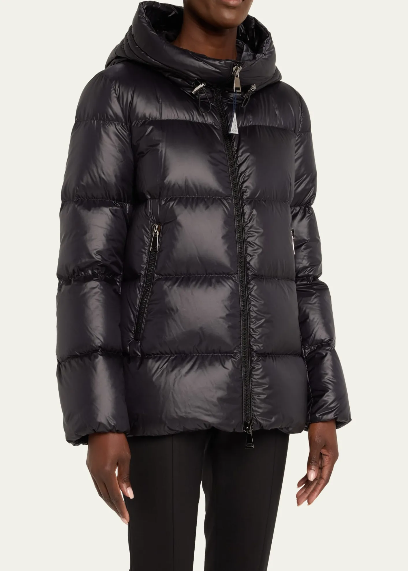 MonclerSeritte A-Line Short Down Jacket