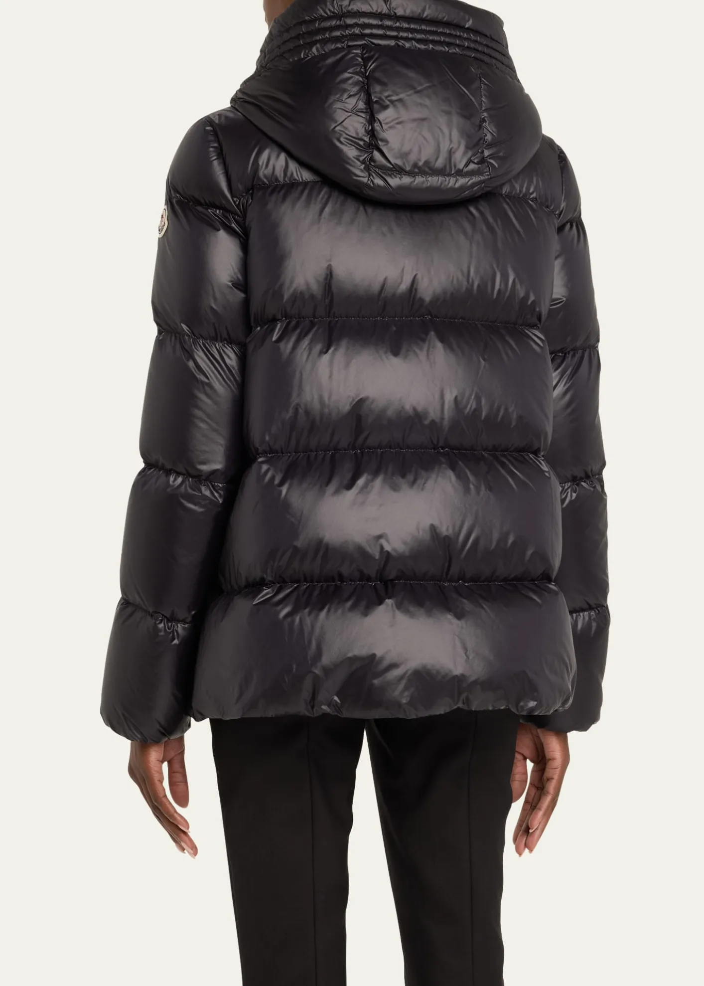 MonclerSeritte A-Line Short Down Jacket