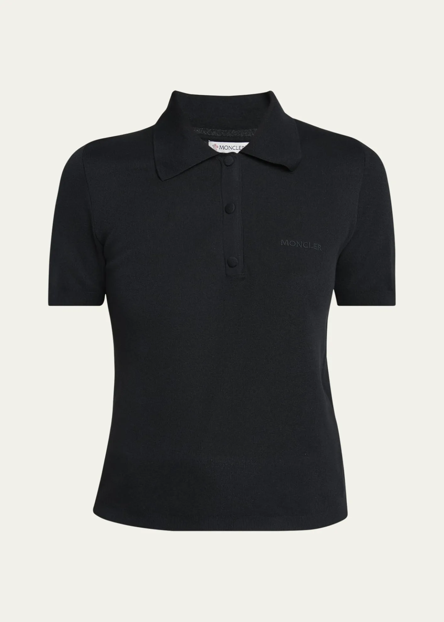 MonclerShort-Sleeve Polo Shirt