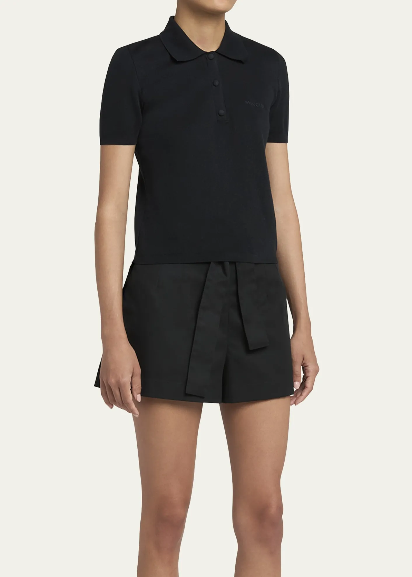 MonclerShort-Sleeve Polo Shirt