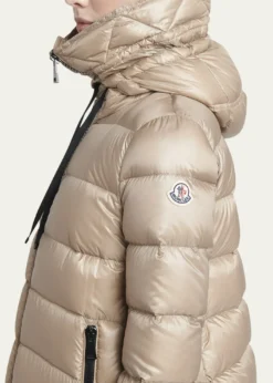 MonclerSuyen Down Quilted Nylon Hooded Parka