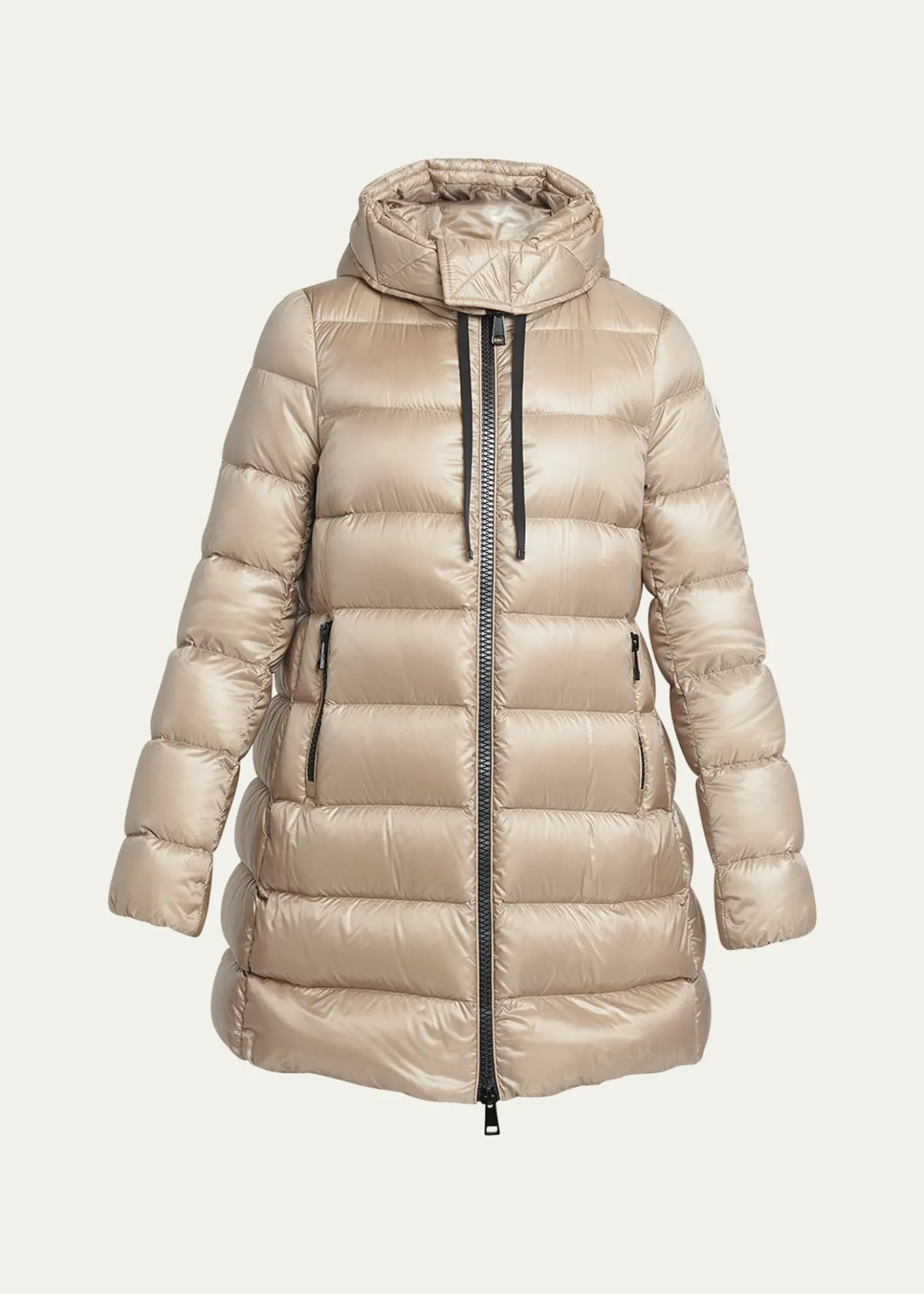 MonclerSuyen Down Quilted Nylon Hooded Parka